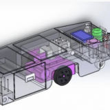 叉車車載工業(yè)平板電腦，AGV叉車車載平板工作站